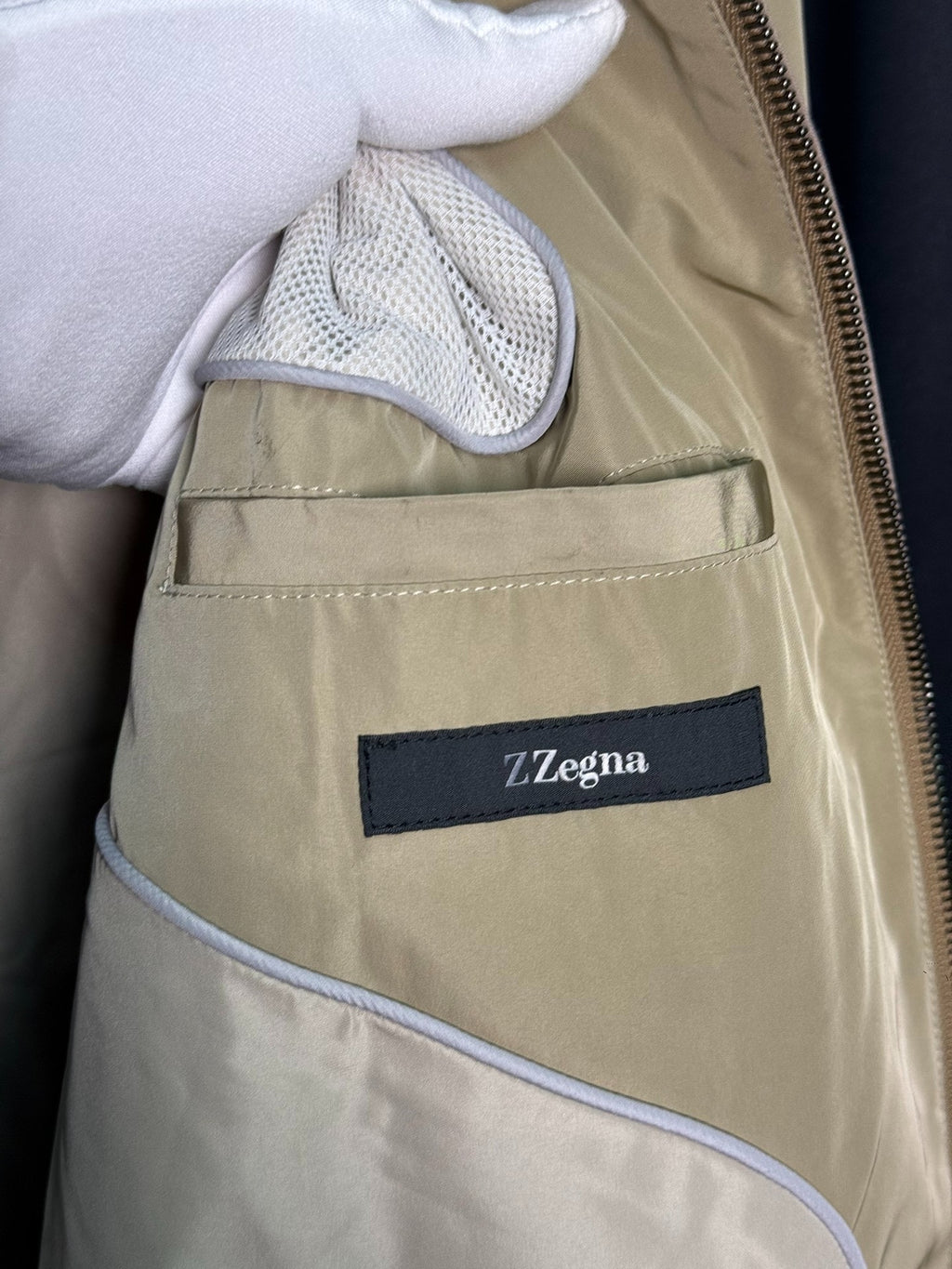 Zegna Color-Blocked Jacket