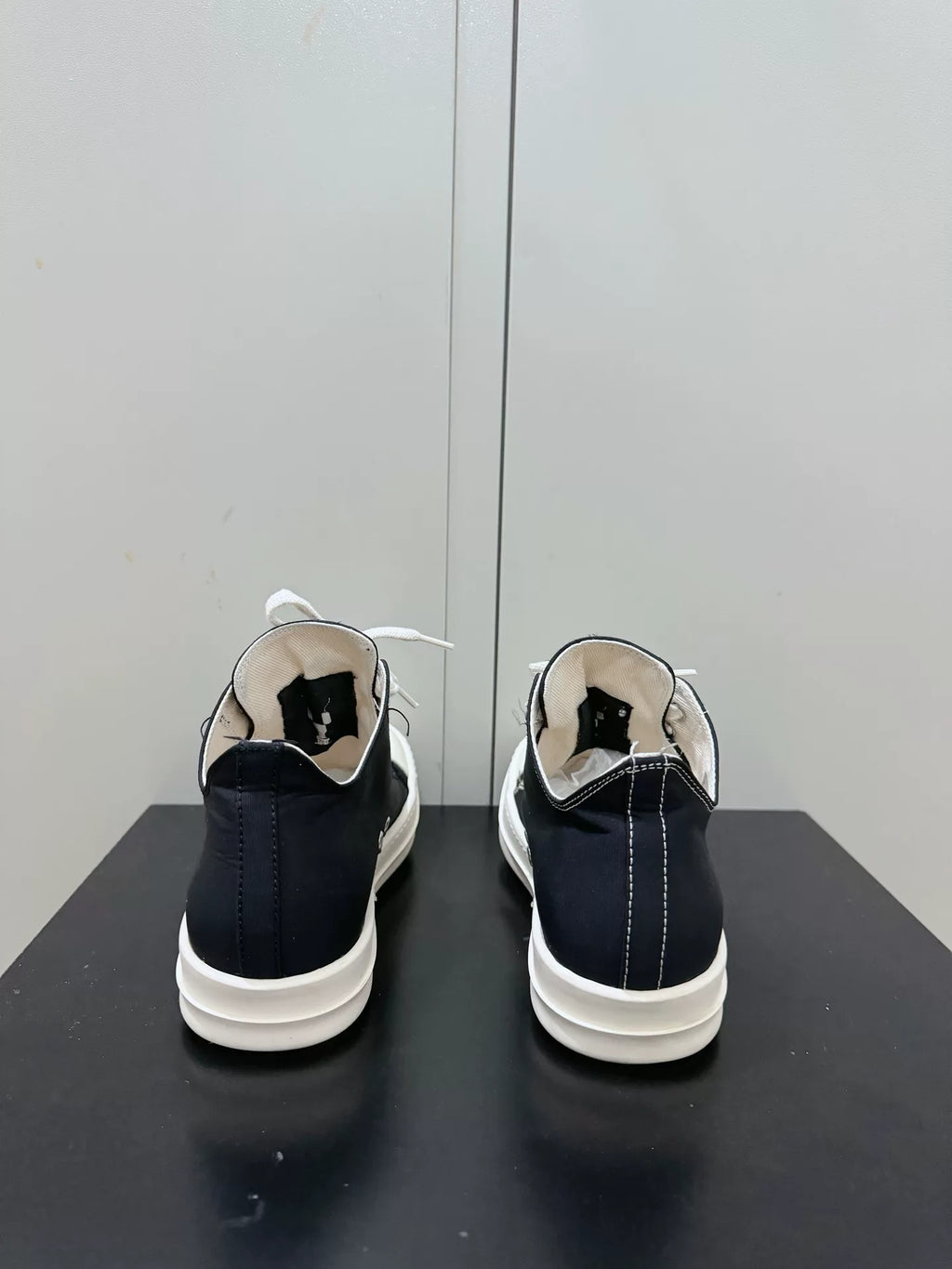 Rick Owens DRKSHDW lace-up low-top Sneakers | Black