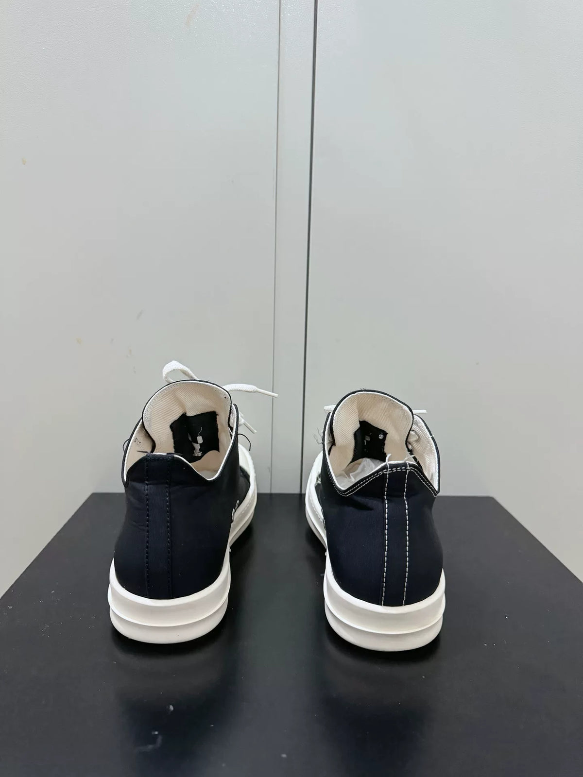 Rick Owens DRKSHDW lace-up low-top Sneakers | Black