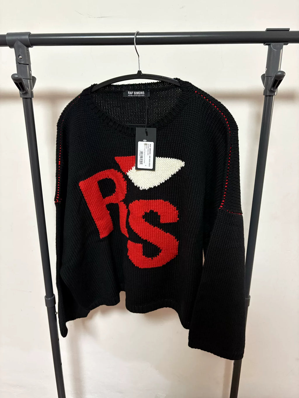 Raf Simons AW22 'RS' Oversized Sweater