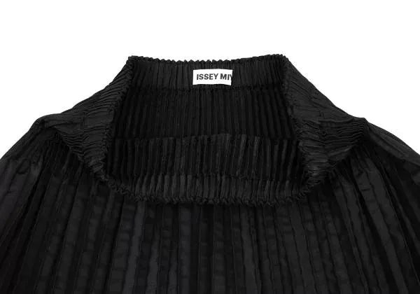 Issey Miyake Vintage Black Pleated Skirt