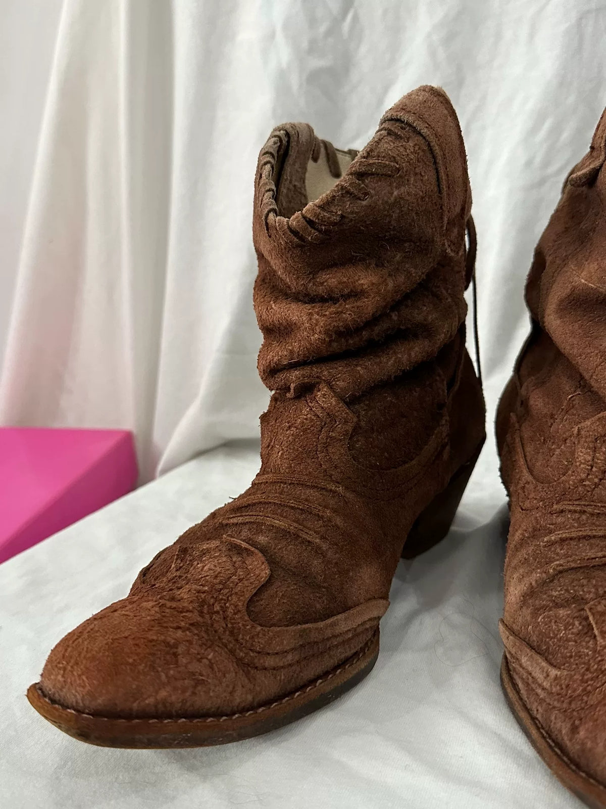 Junya Watanabe Distressed Western Boots