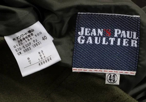 Jean Paul Gaultier Vintage Olive Green Dress