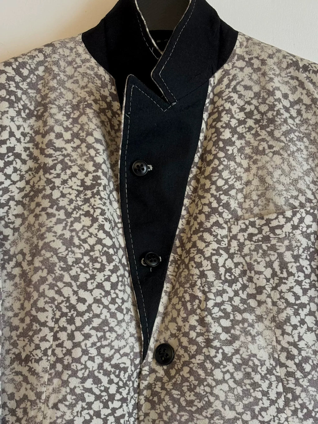 Ann Demeulemeester | AW2006 Distressed Snowflake Blazer Jacket