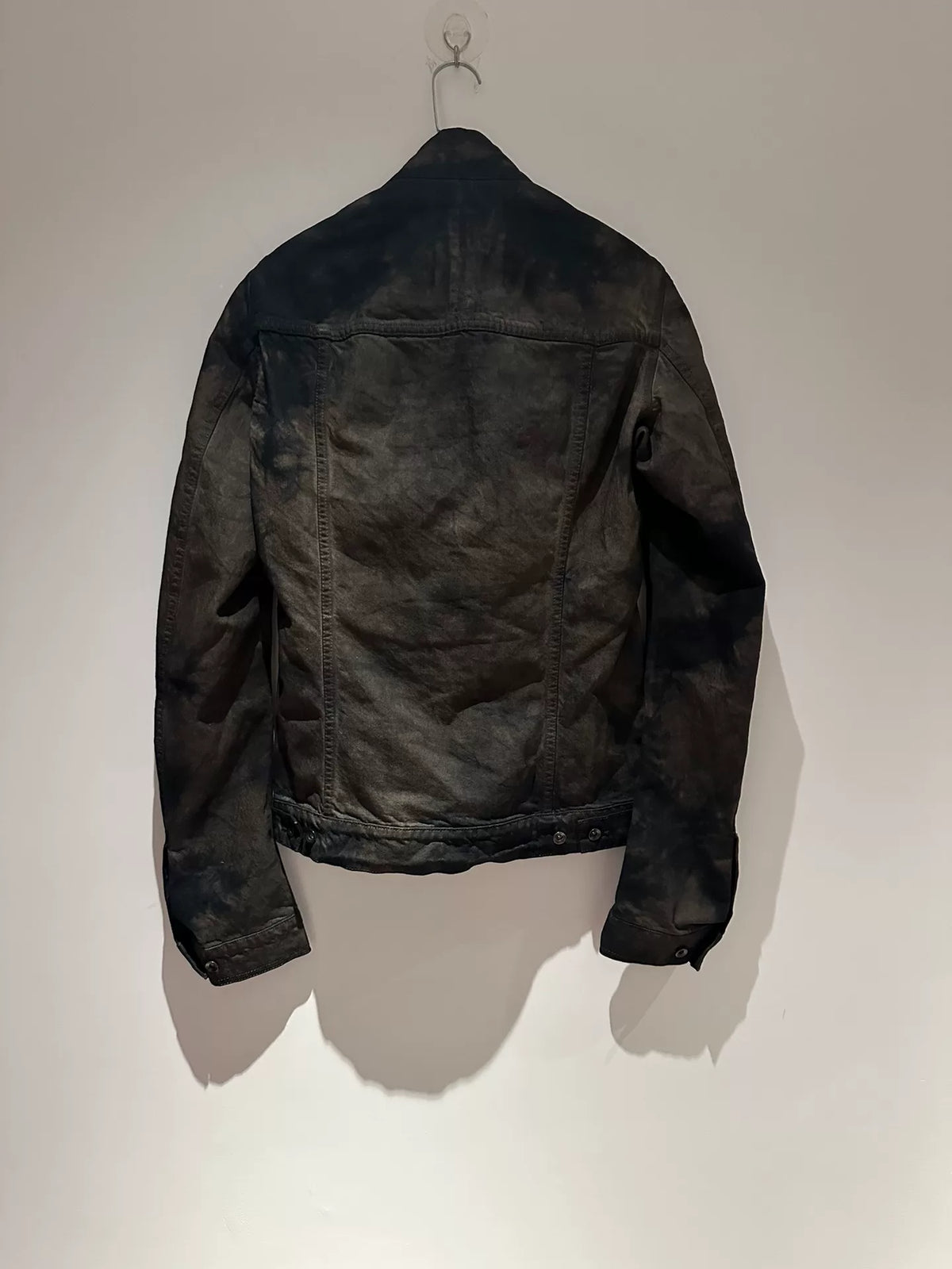 Rick Owens mud-dyed waxed jacket