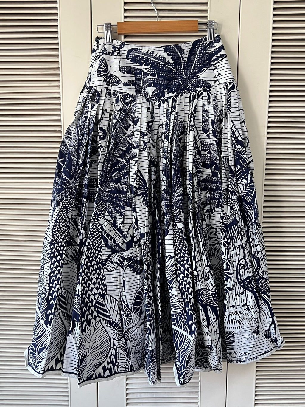Dior Print Skirt