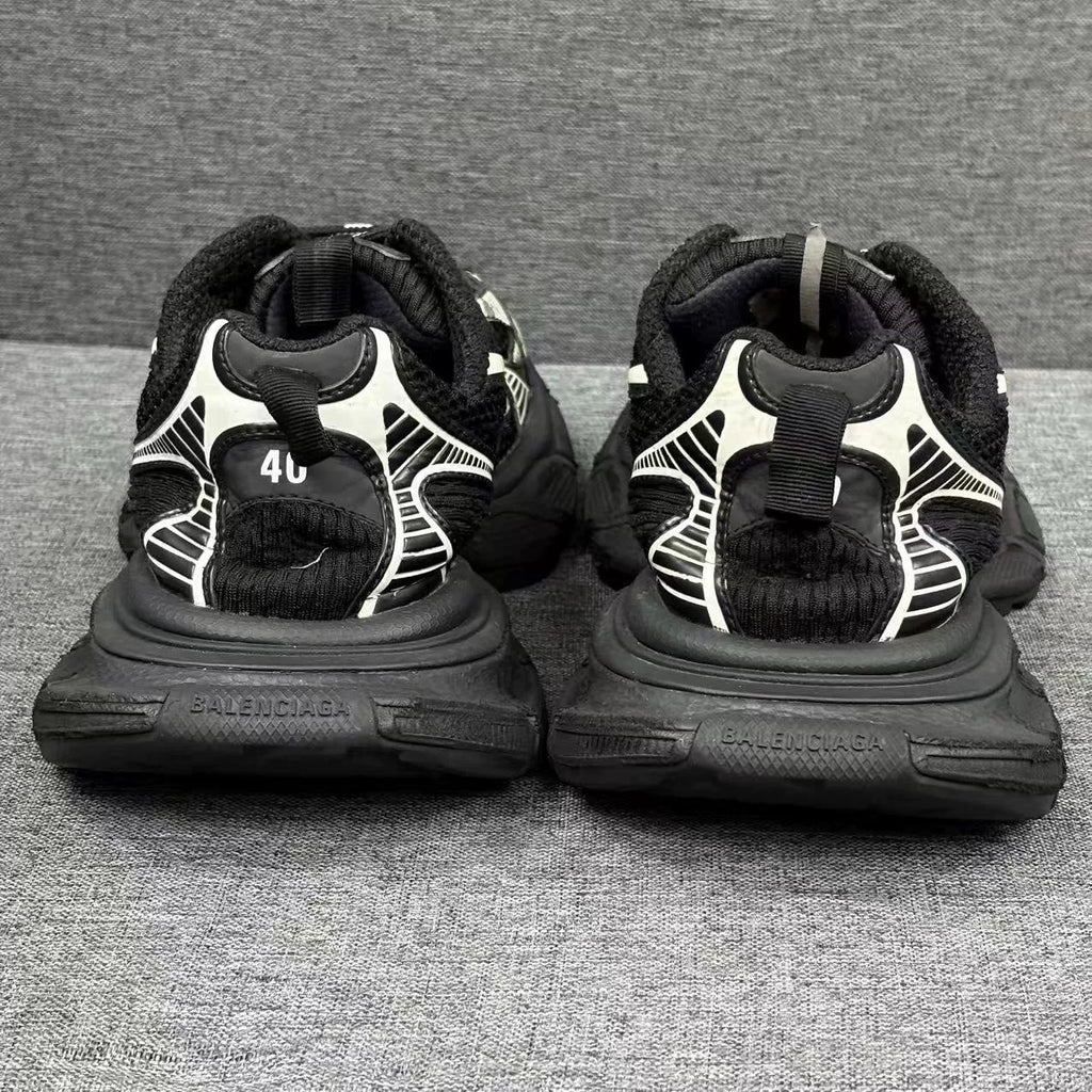 Balenciaga Black Silver Sneakers