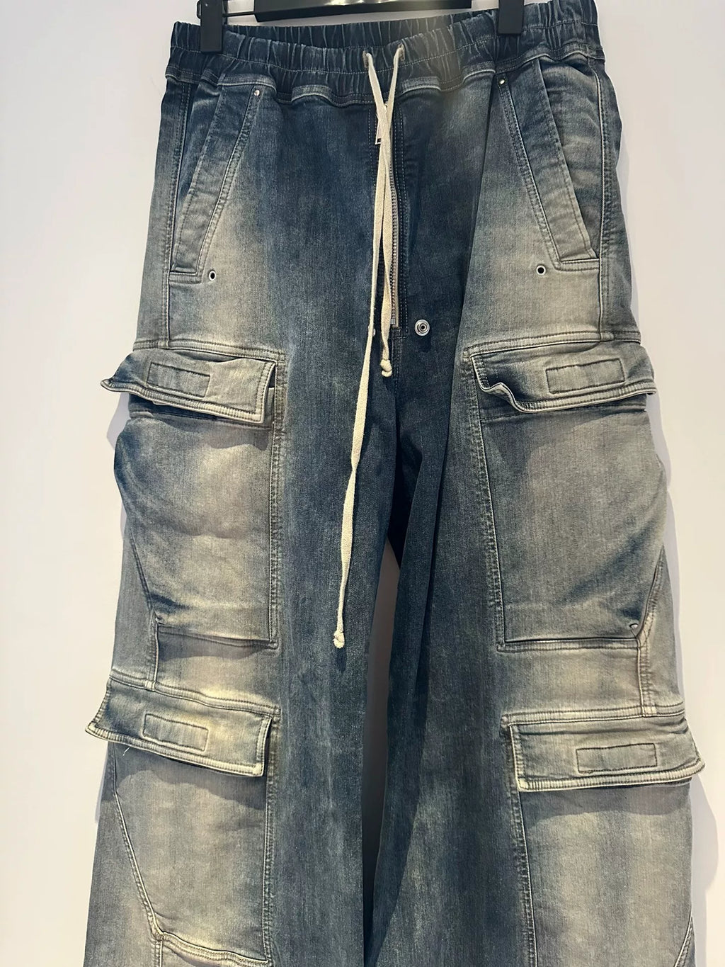 Rick Owens 23SS Bela cargo gradient jeans