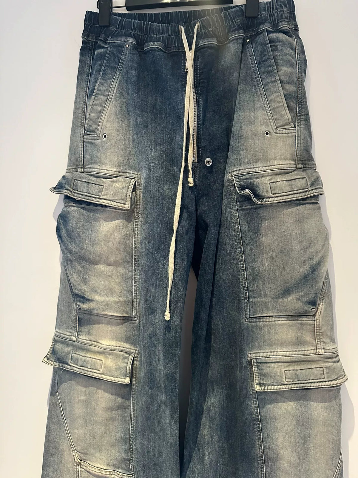Rick Owens 23SS Bela cargo gradient jeans