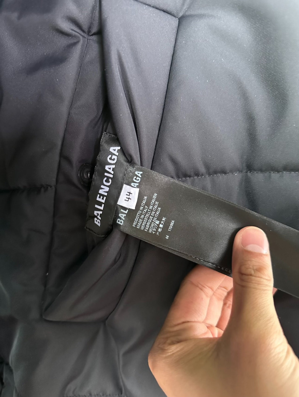 Balenciaga Firefighter Double‑Sided Down Jacket