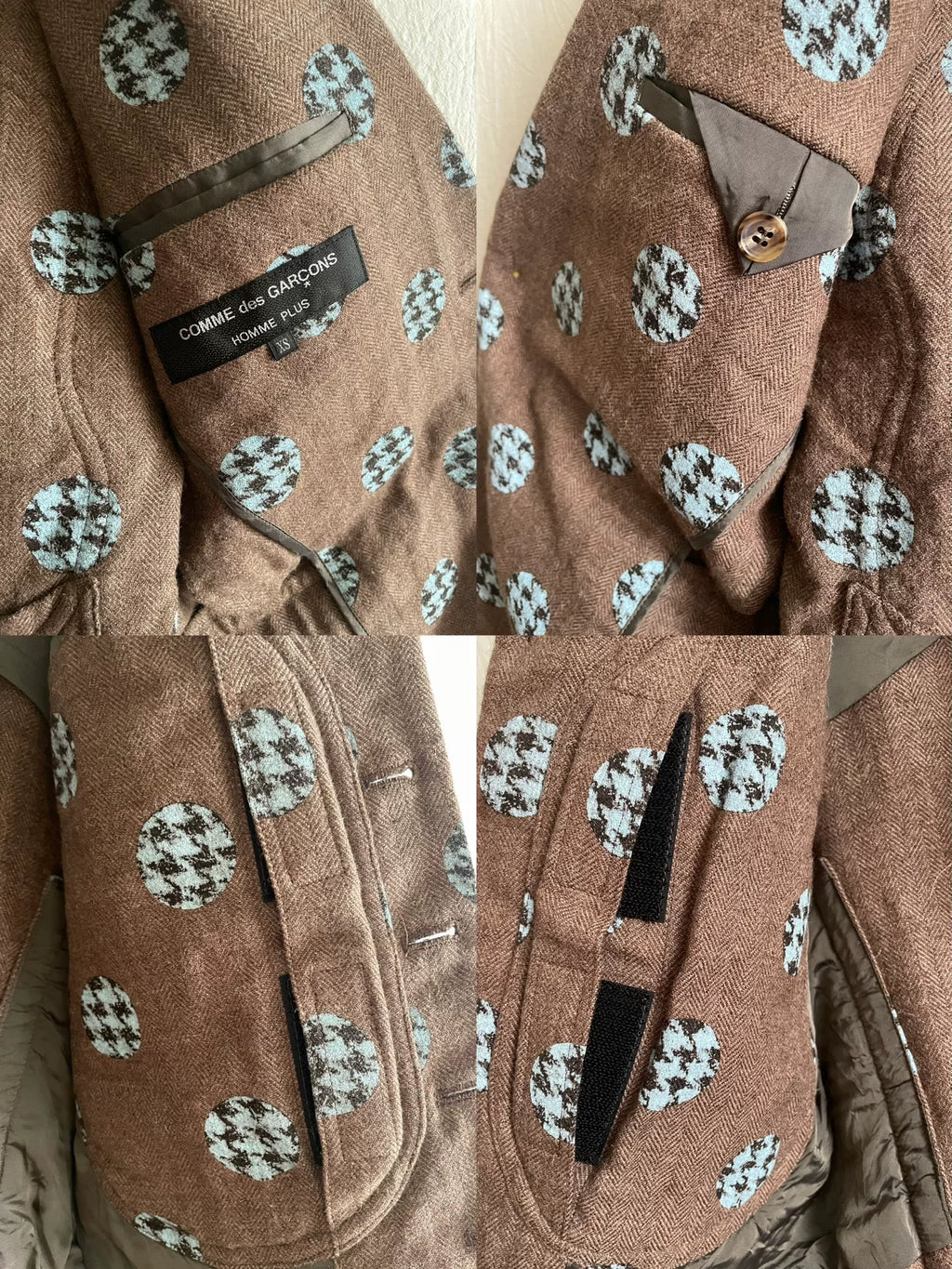 Comme des Garcons Homme Plus Polka Dot AW2010 Blazer