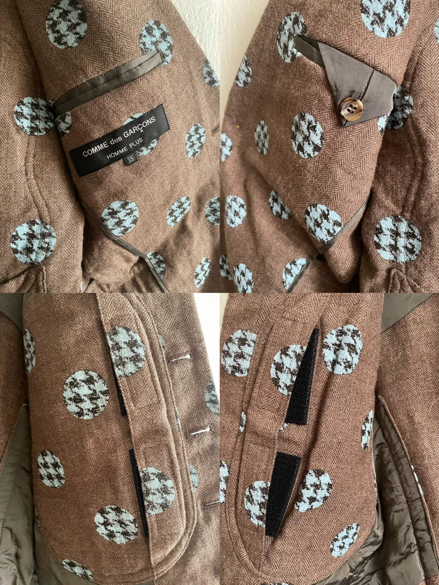 Comme des Garcons Homme Plus Polka Dot AW2010 Blazer