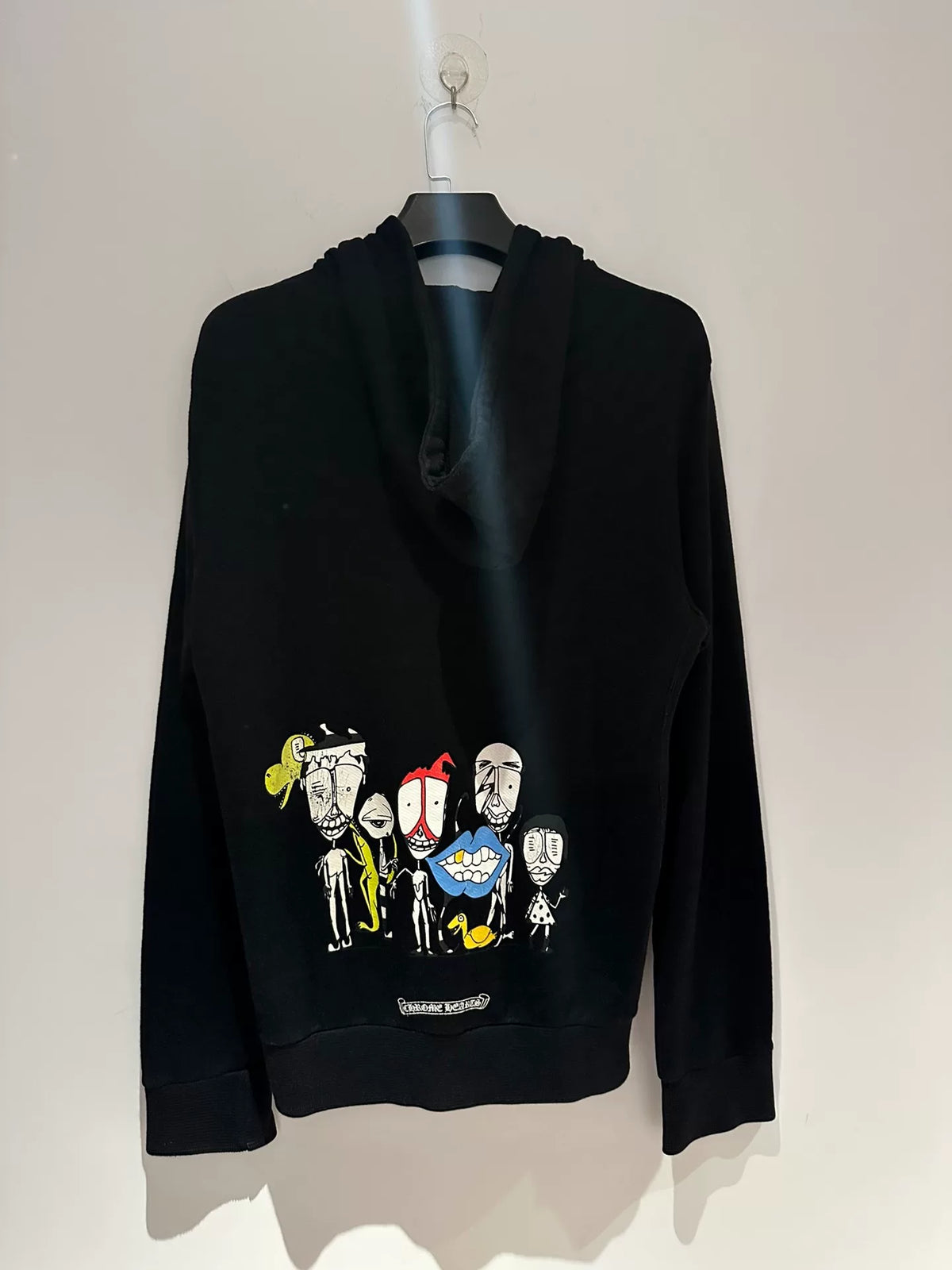 Chrome Hearts Croco Heart Black Mattyboy Zip-Up Jacket