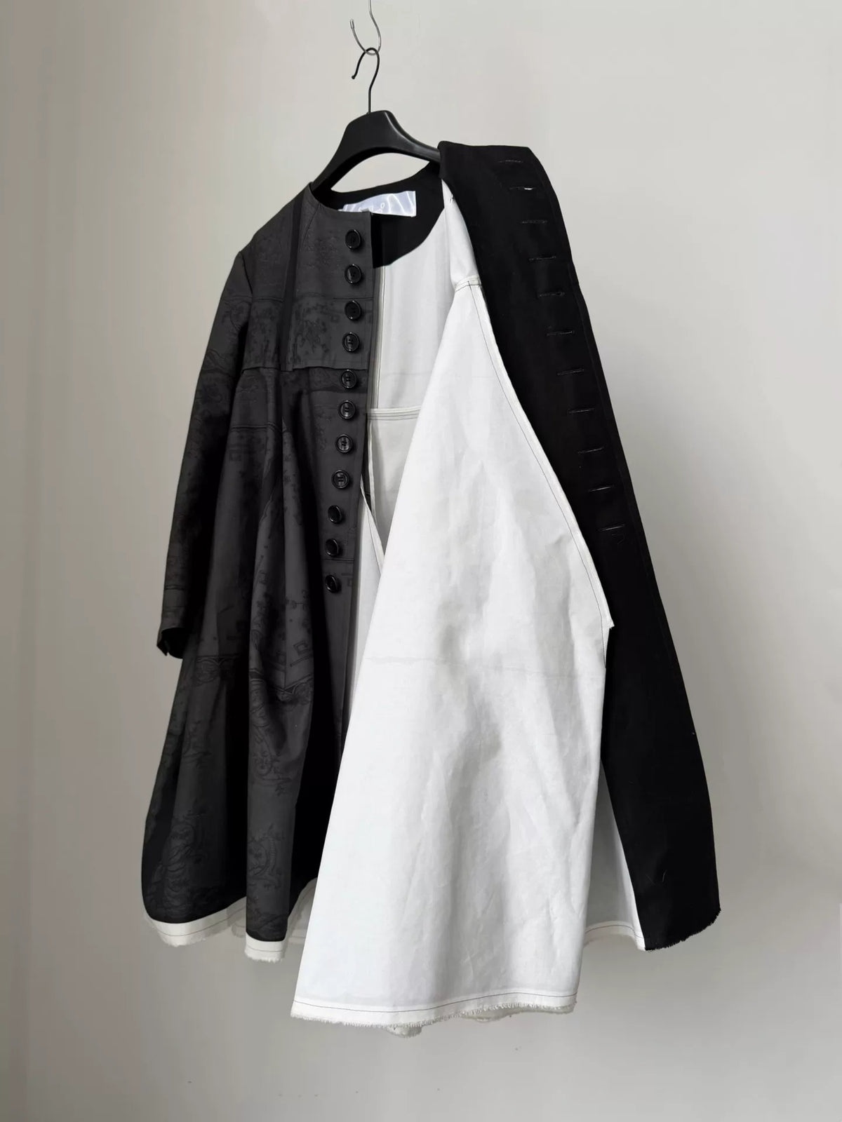 Comme Des Garcons 2022 SS TAO line oversized long coat