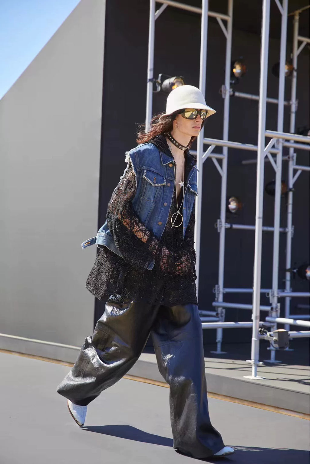 Celine 22SS Studded Denim Jacket