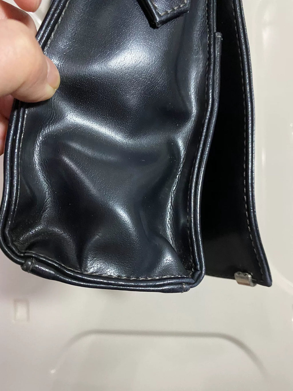 Jean Paul Gaultier Kenshin Heart-Piercing Envelope Bag Crossbody Bag Safe Forever Sex