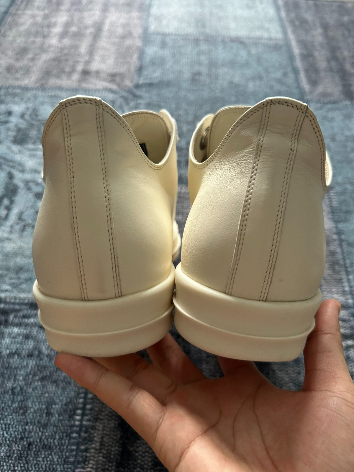 Rick Owens mainline low-top chunky lace large Converse Sneakers