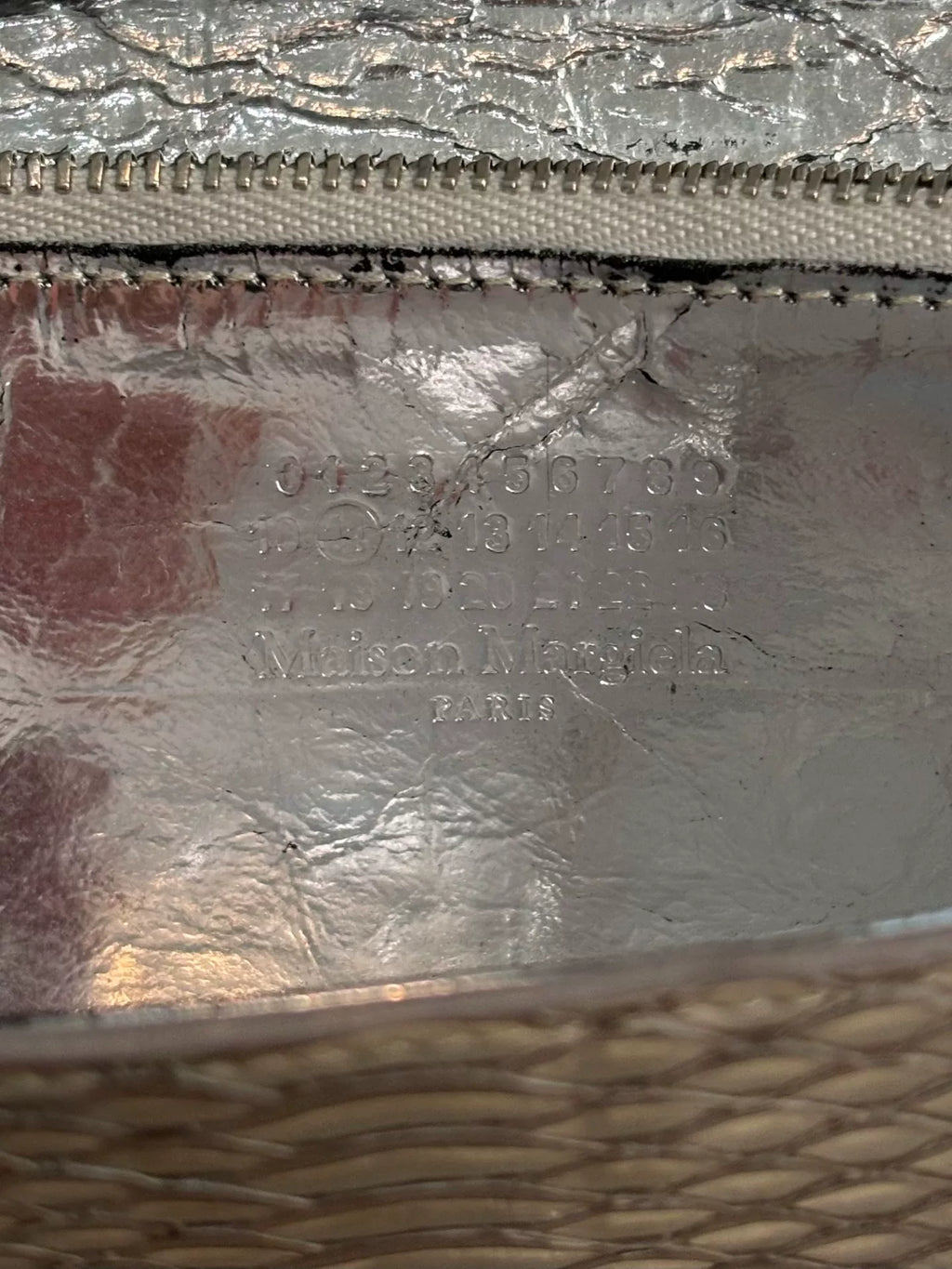 Maison Margiela | AW2016 Snake Skin Small Zip-Around Bag