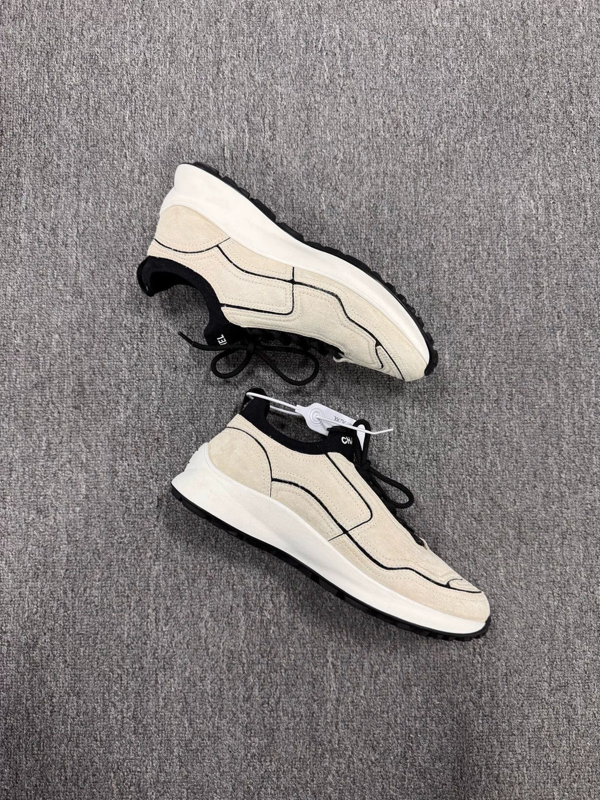 Chanel Black & White Sneakers