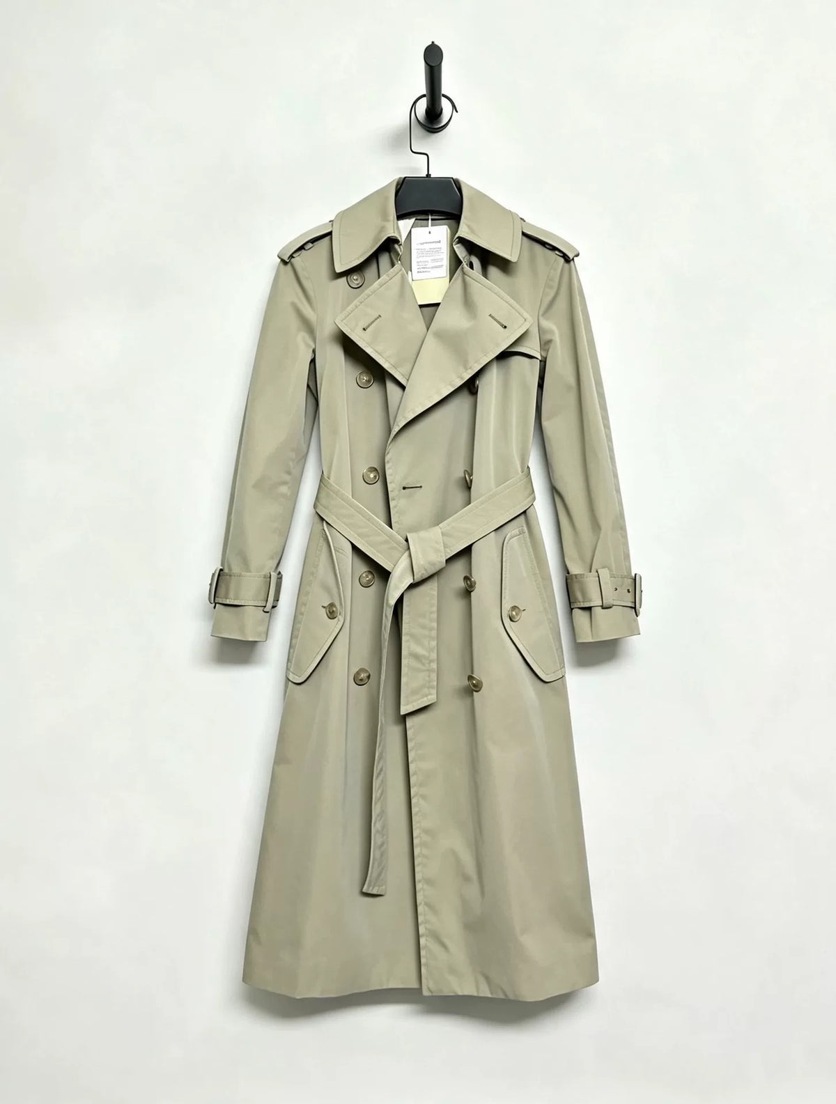 Maison Margiela Double-Breasted Trench Coat