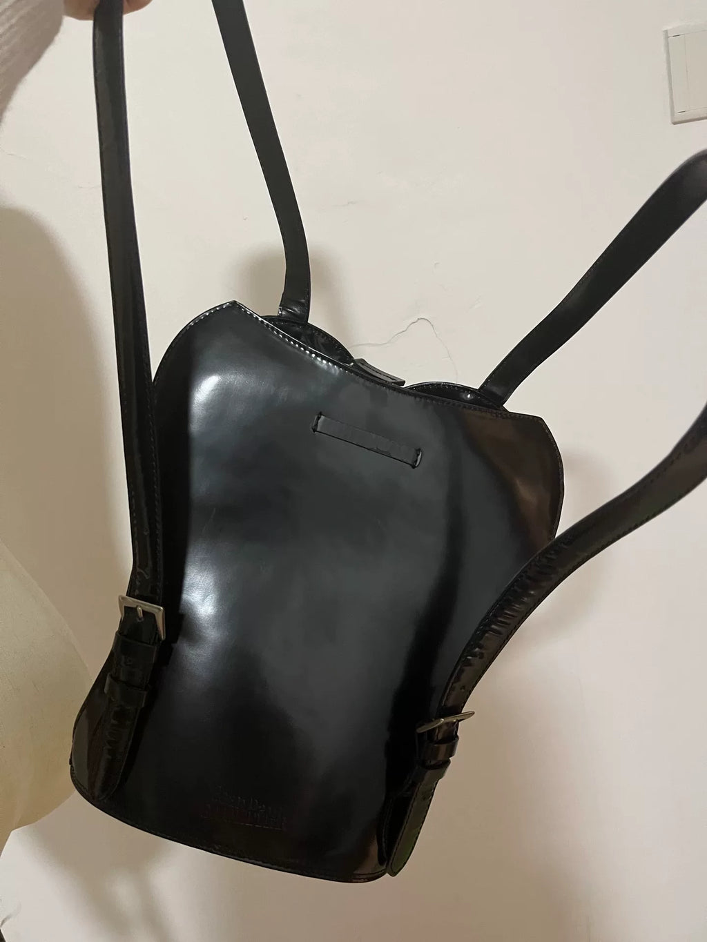 Jean Paul Gaultier Corset Shoulder Bag Black
