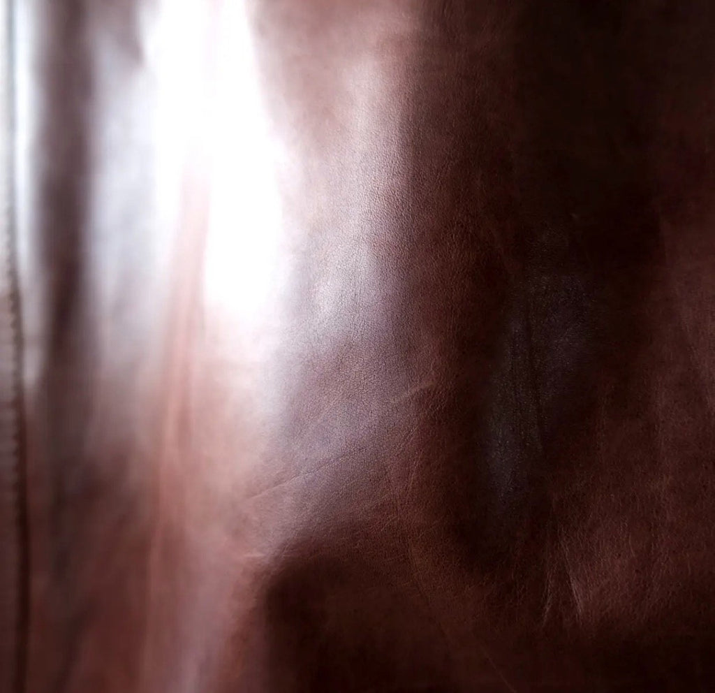 Issey Miyake AW01 Long Buffalo Leather Coat