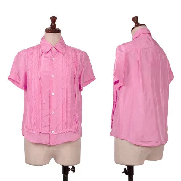 COMME des GARCONS Vintage Pink Lace Top