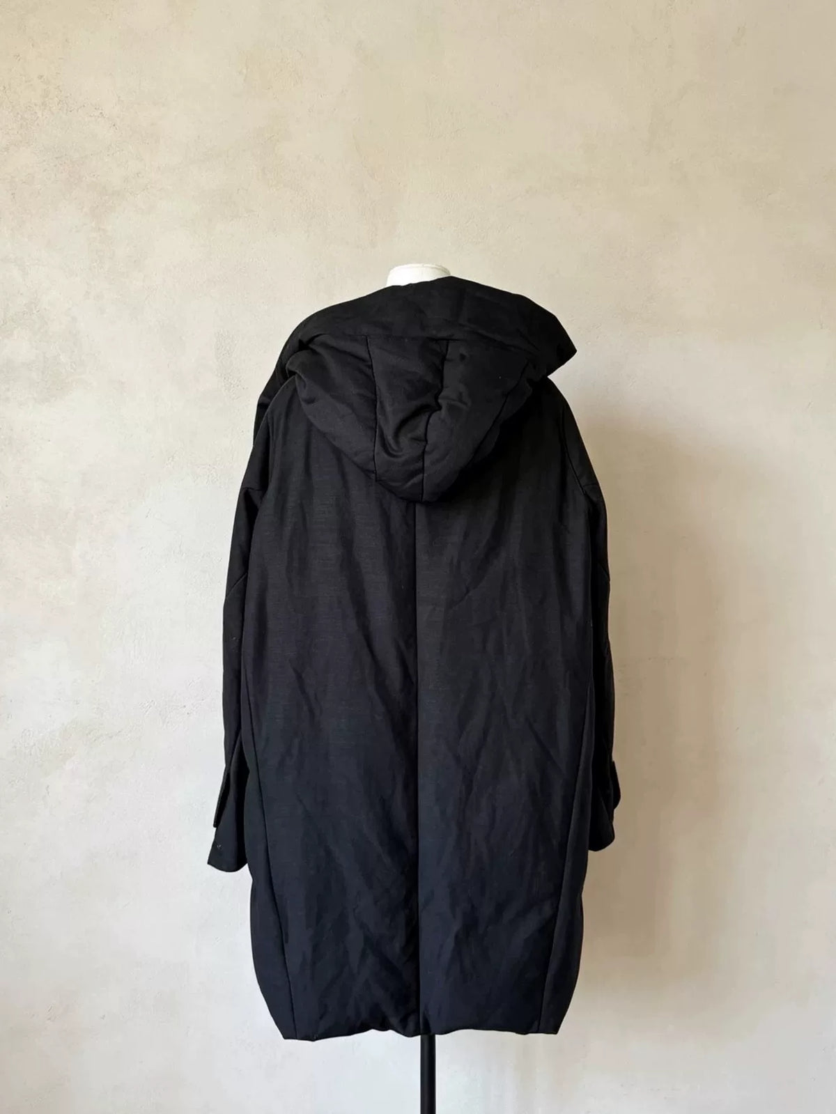 Julius FW15 Wrap-Collar Quilted Down Jacket