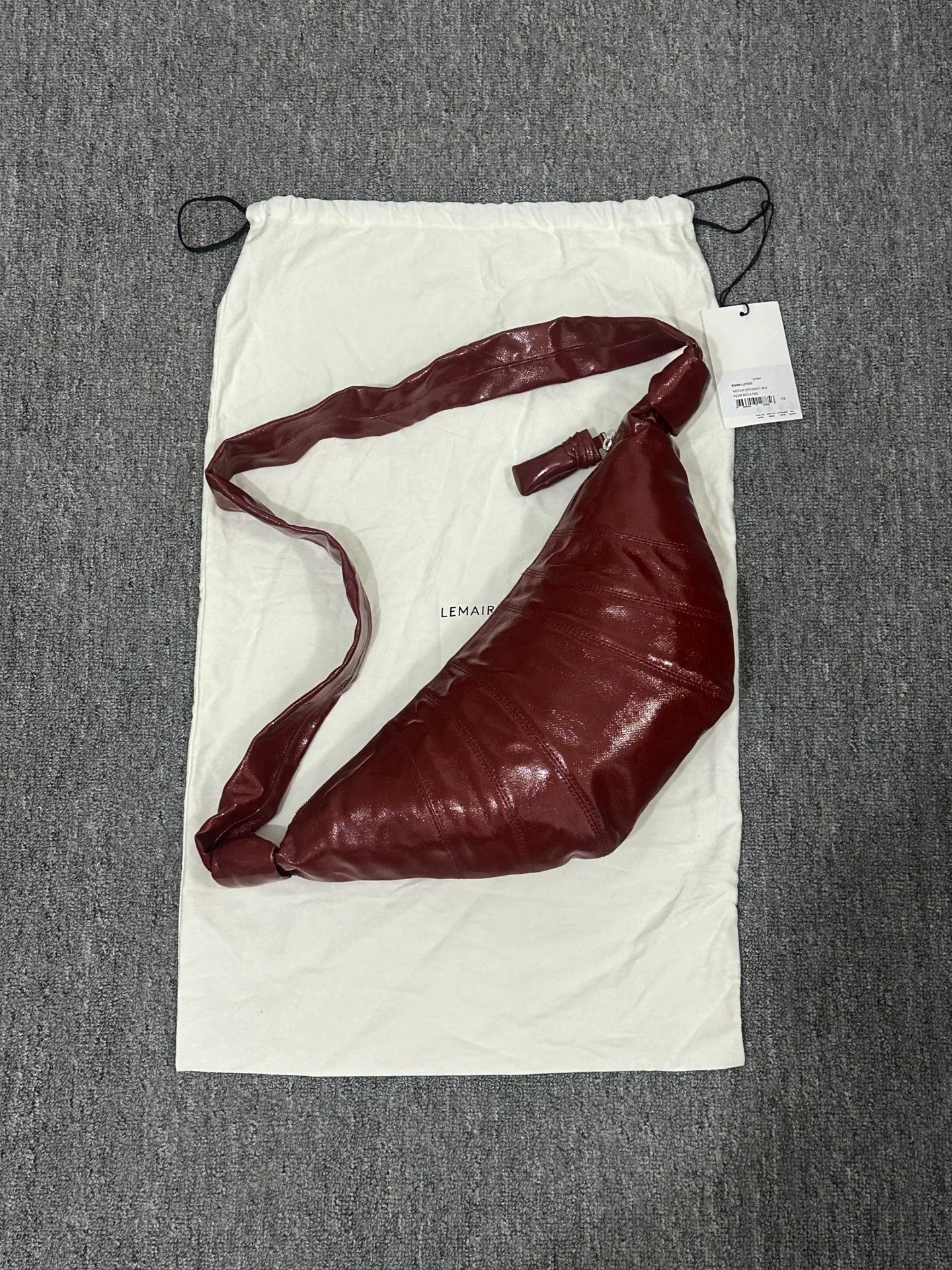 LEMAIRE: Brown Croissant Bag
