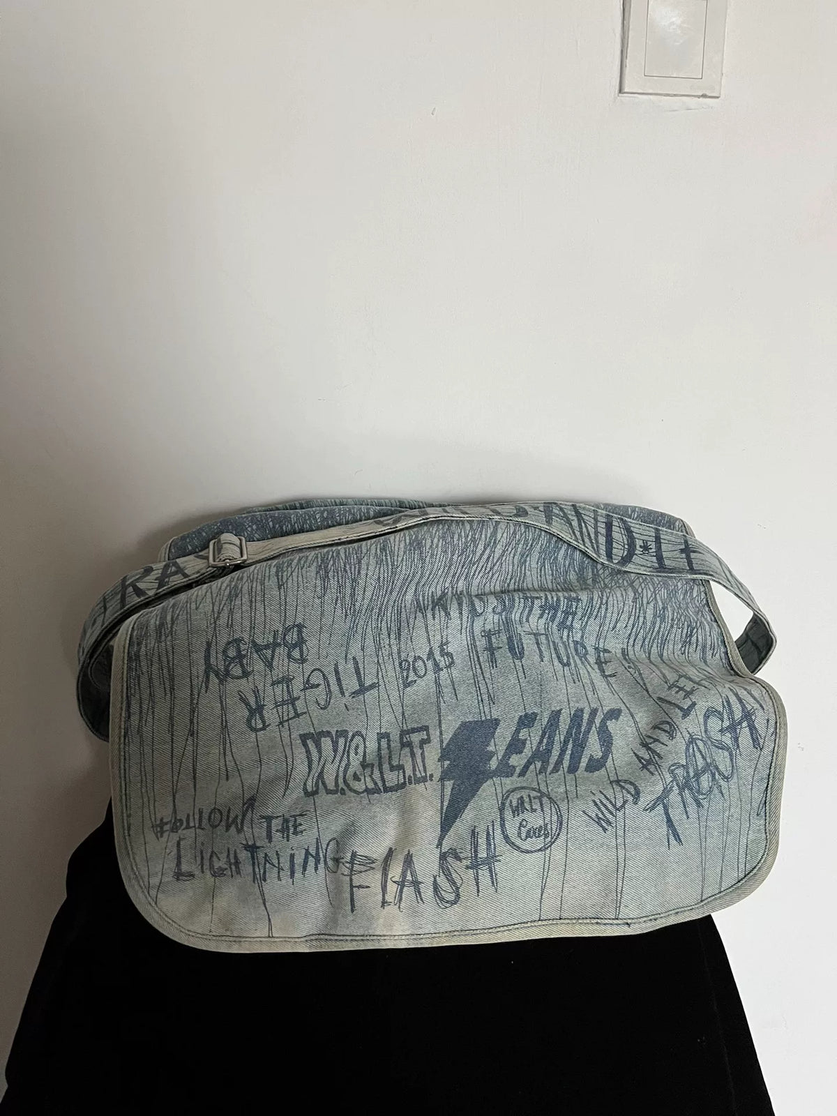 walter van beirendonck Graffiti Crossbody Bag