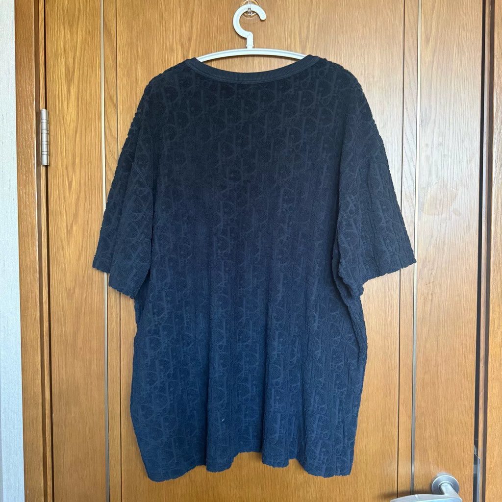 Dior Towel All-Over Print Short Sleeve Top