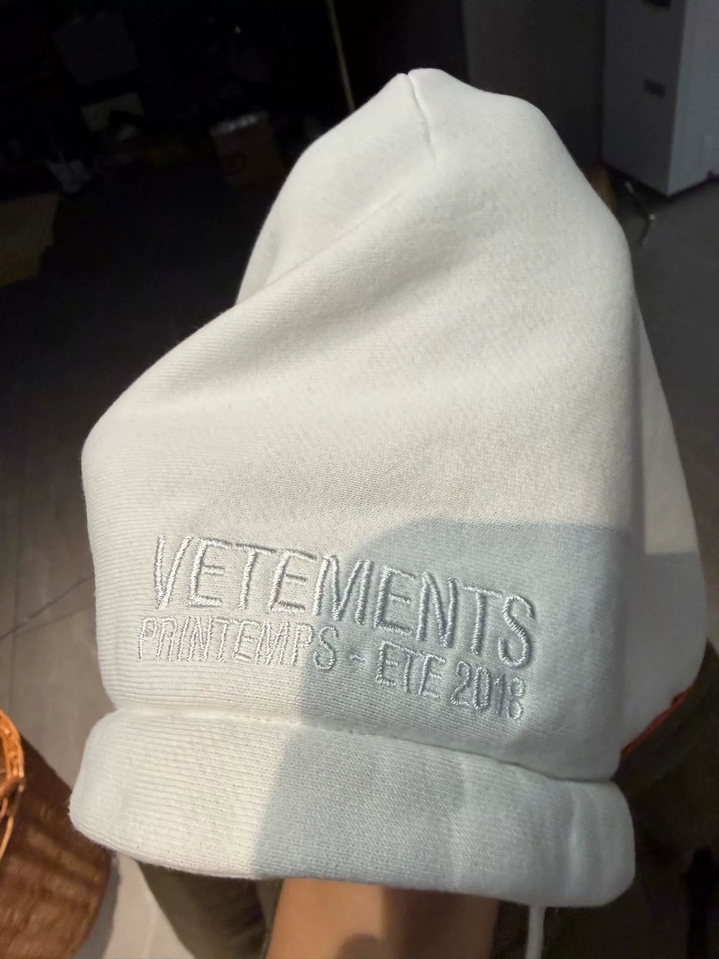 Vetements SS17 Bomber Hooded Short Jacket