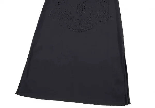 Jean Paul Gaultier Vintage Black Cut-Out Pattern Dress