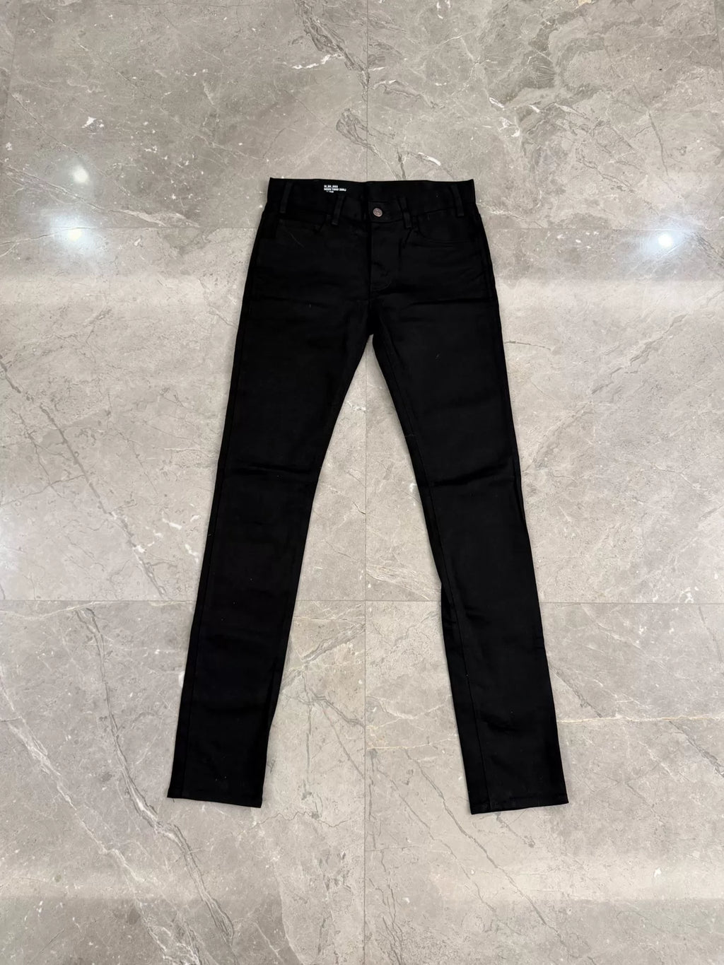Celine Black Straight-Leg Denim Jeans