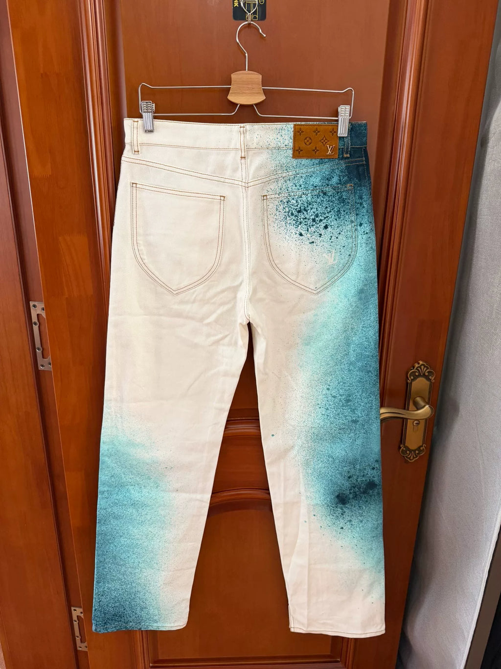 Louis Vuitton Inkjet Starry Sky Denim Jeans