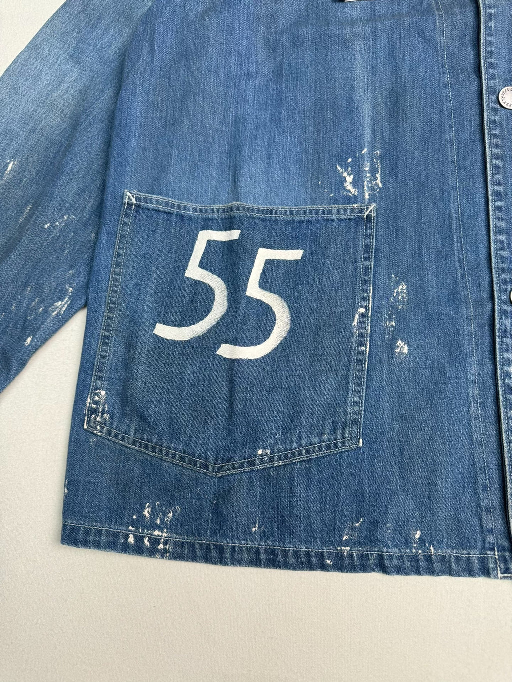 VISVIM 25aw SS COVERALL JKT SHIRT DMGD Distressed Denim Jacket
