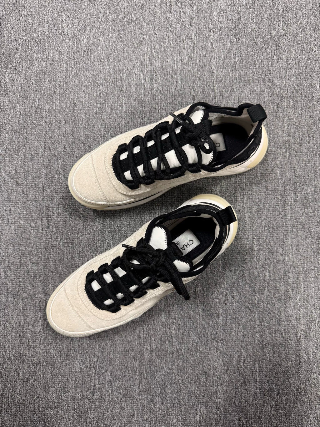 Chanel Black & White Sneakers