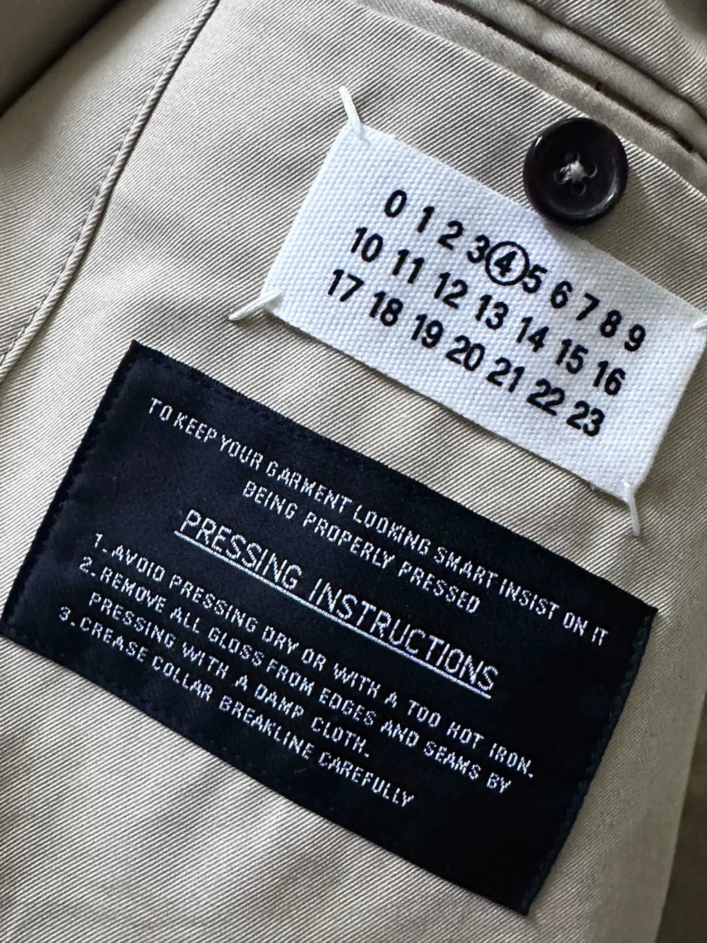 Maison Margiela Deconstructed Panel Wool Coat