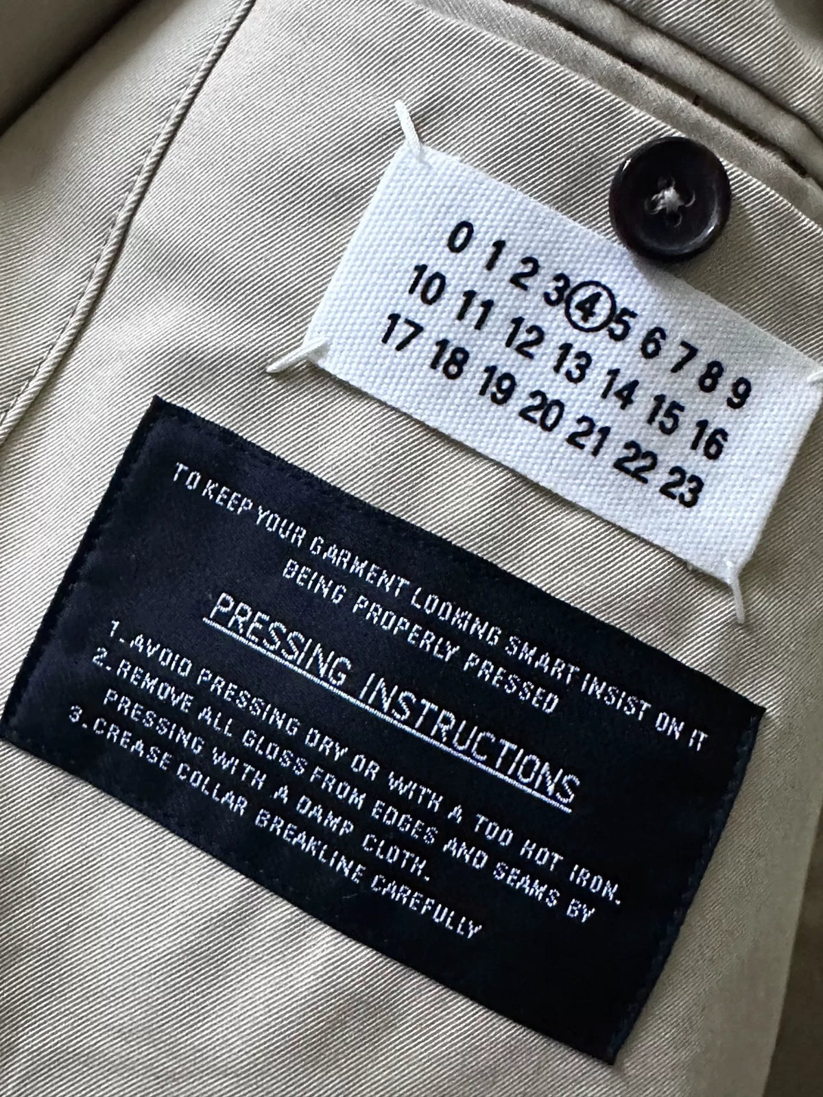 Maison Margiela Deconstructed Panel Wool Coat