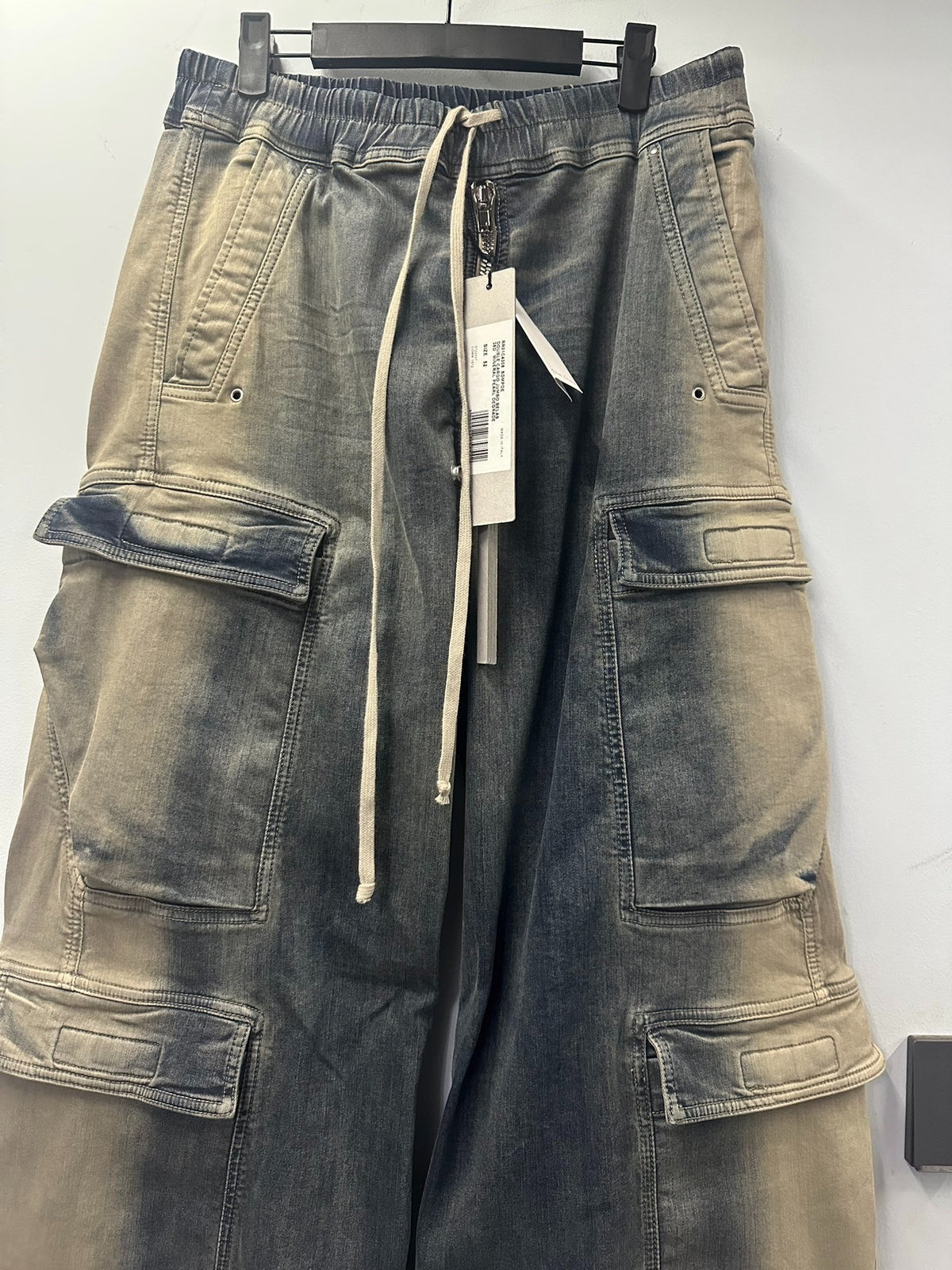 Rick Owens 23SS Bela cargo gradient jeans
