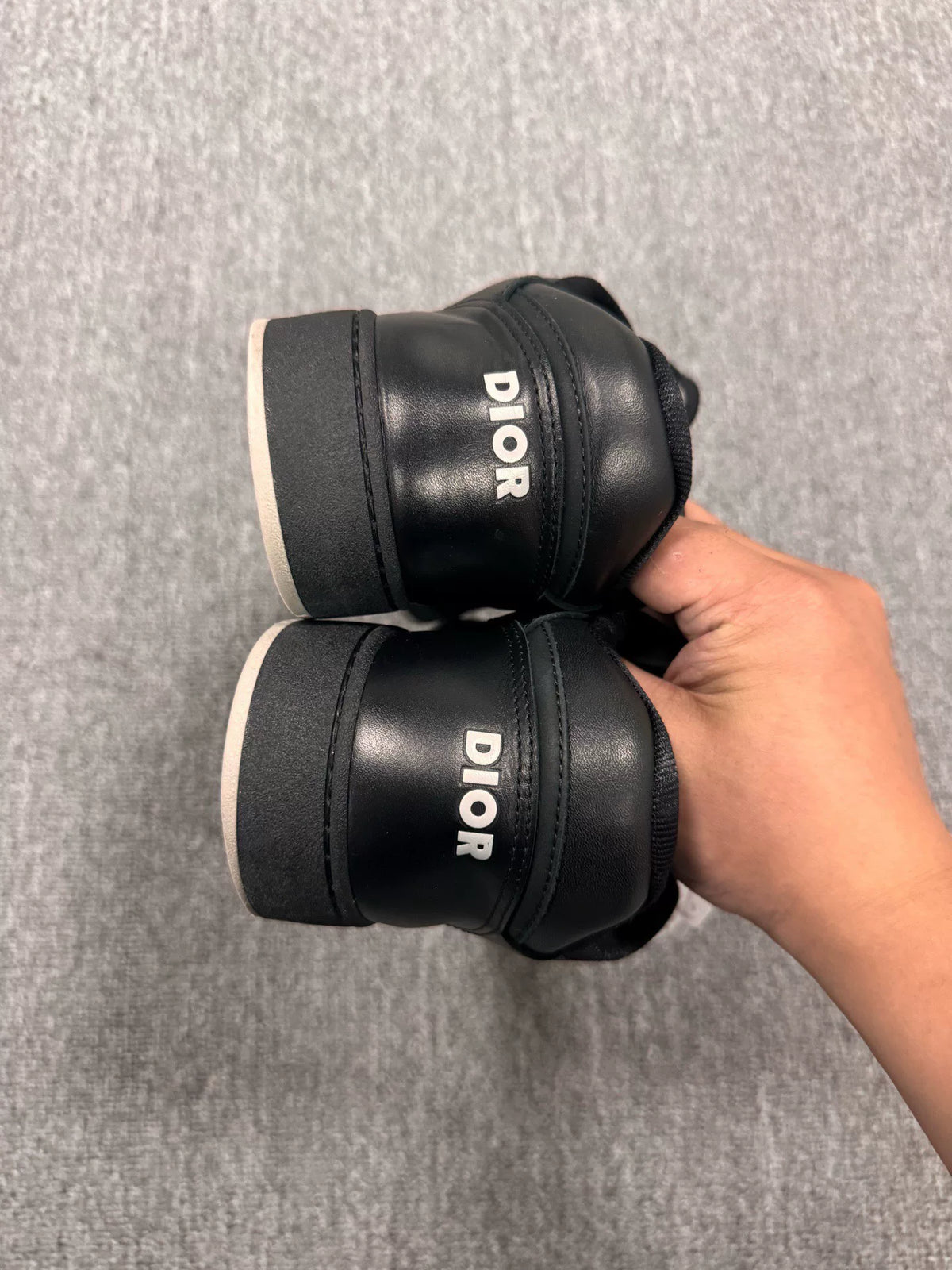 Dior B27 Black Monogram Sneakers