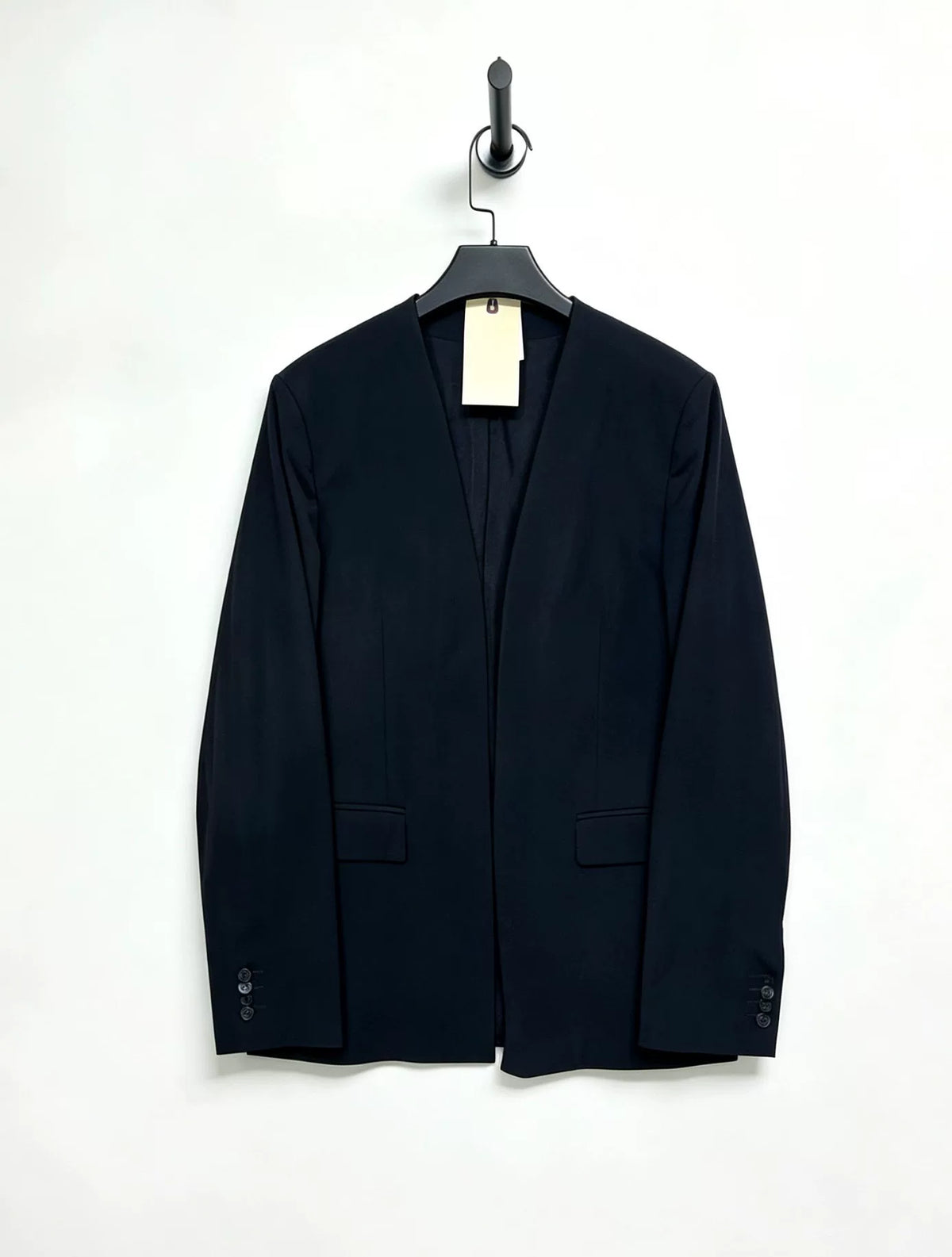 Jean Paul Gaultier Minimalist Collarless Blazer