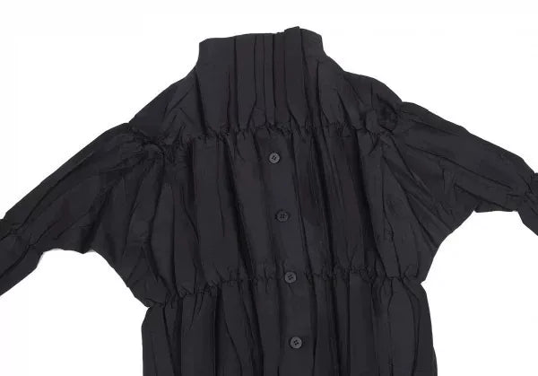 Issey Miyake Vintage Black Pleated Top