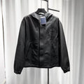 Louis Vuitton Logo Hooded Black Jacket