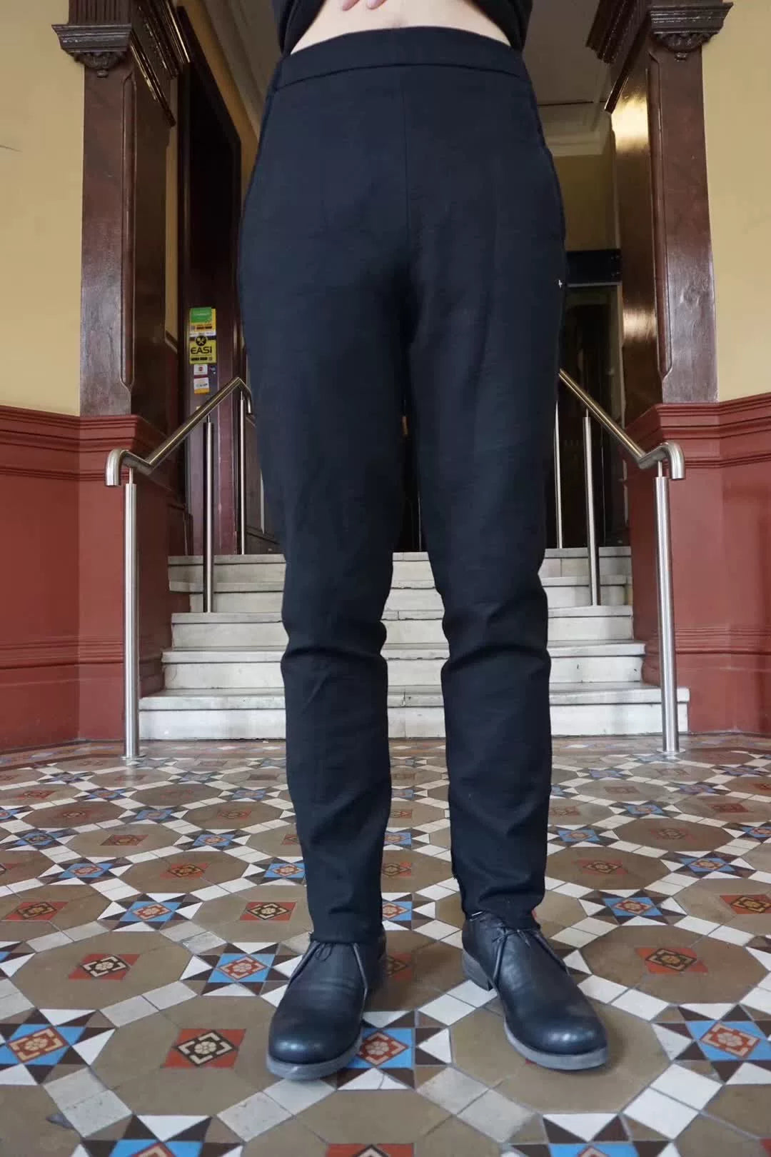M.A+ FW19 Elastic Waist Cotton Trousers