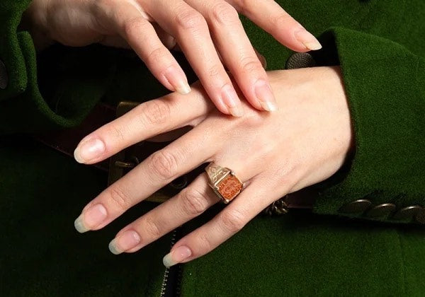 Jean Paul Gaultier Silver Square Seal Ring