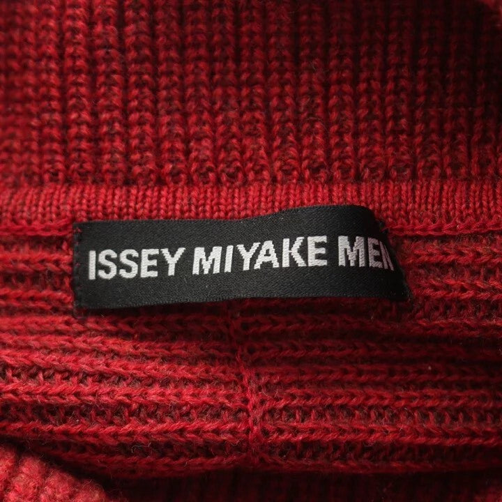 Issey Miyake Turtleneck Wool Knit Sweater
