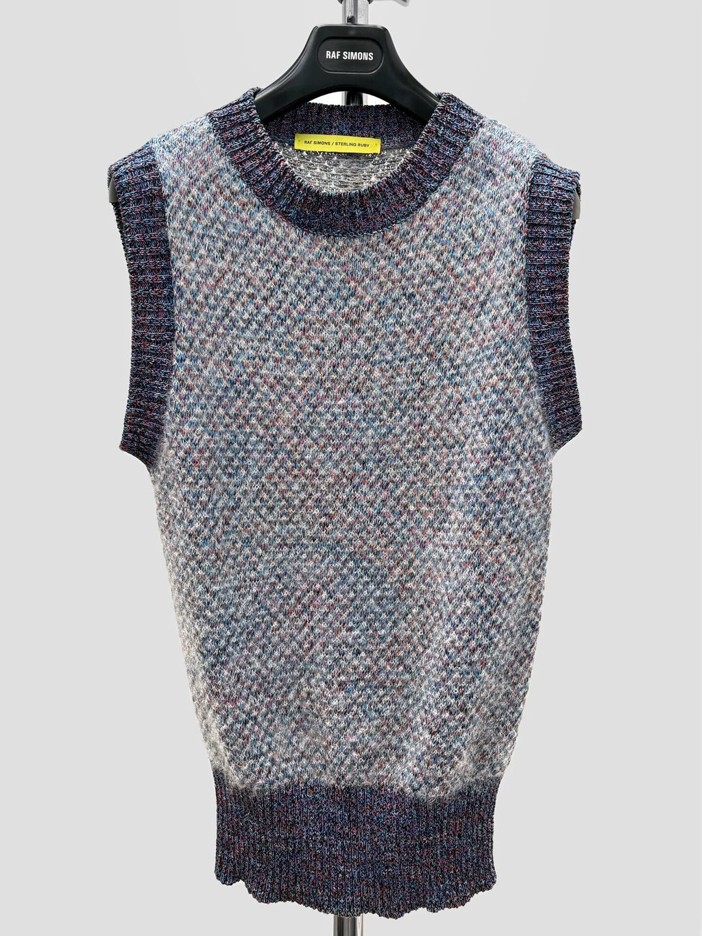 Raf Simons FW14 Sterling Ruby Fuzzy Vest