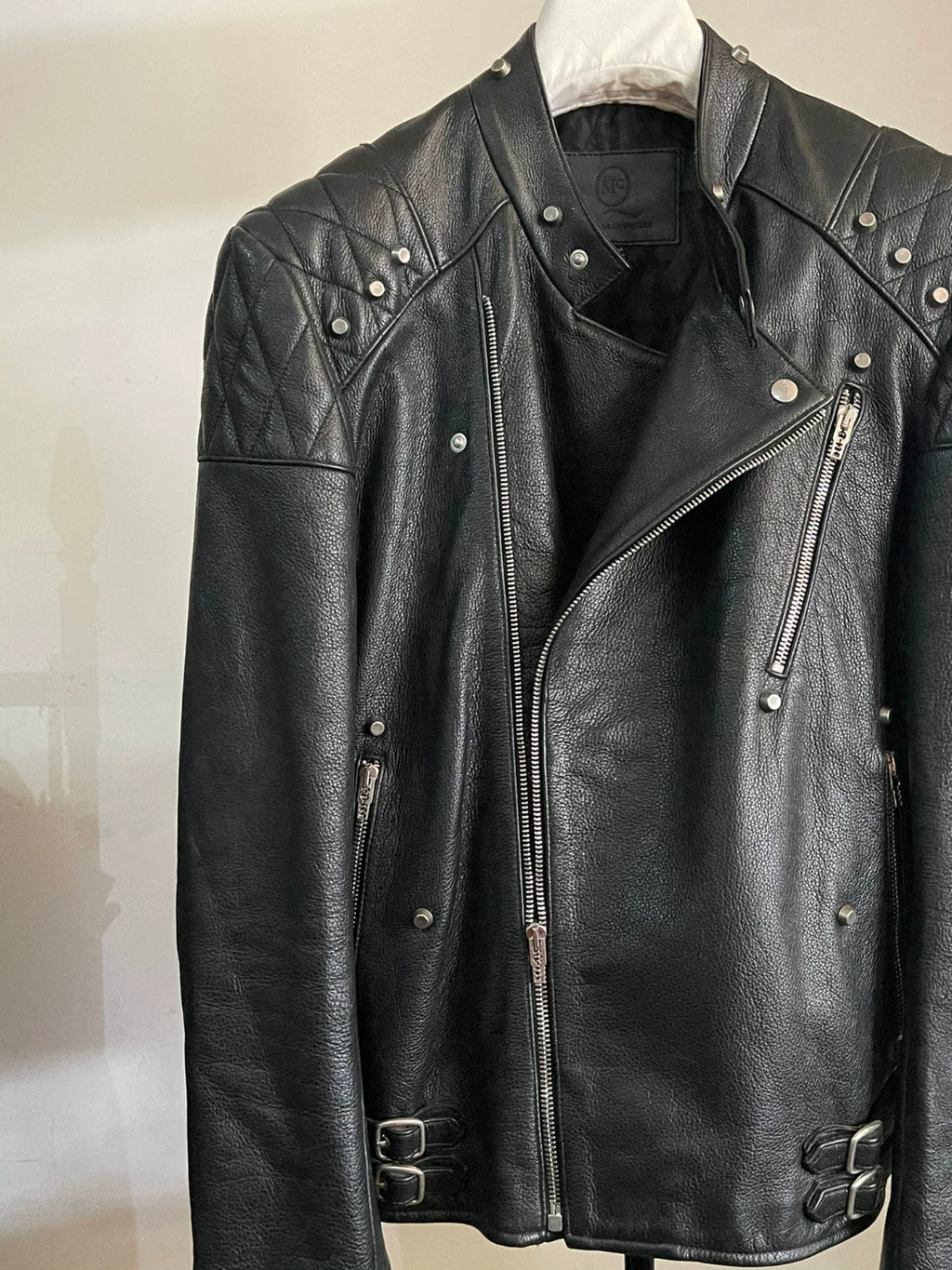 Alexander McQueen Swallow Leather Jacket