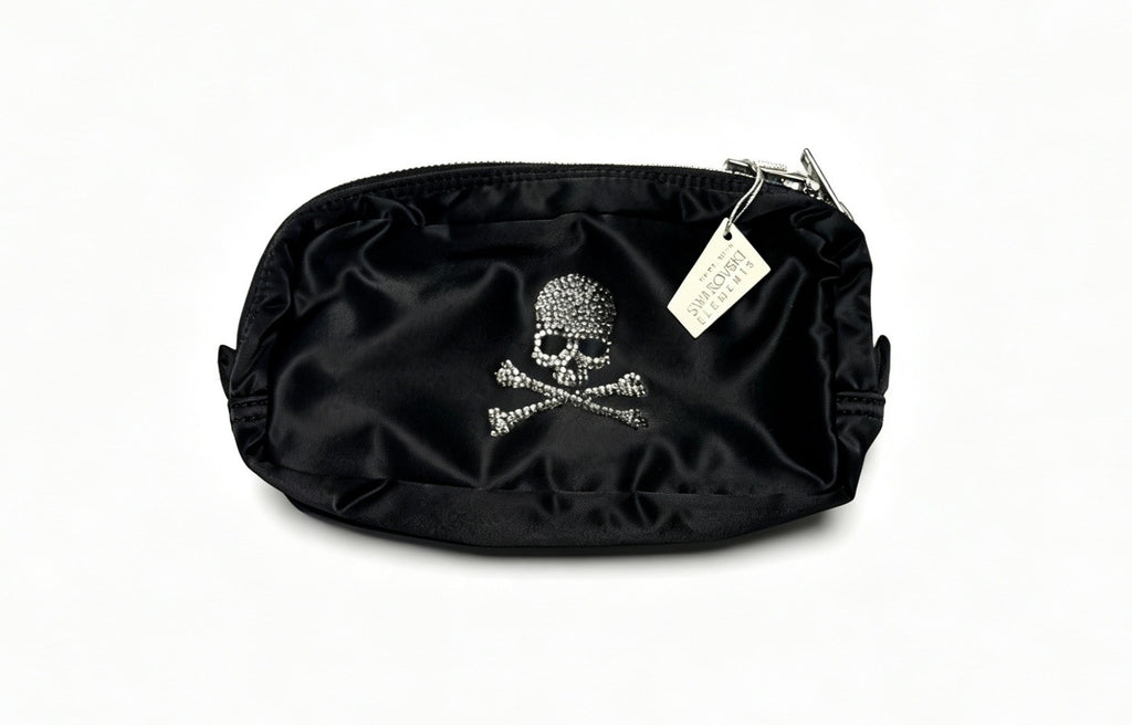 Mastermind Japan x Porter Nylon Rhinestone Skull Pouch